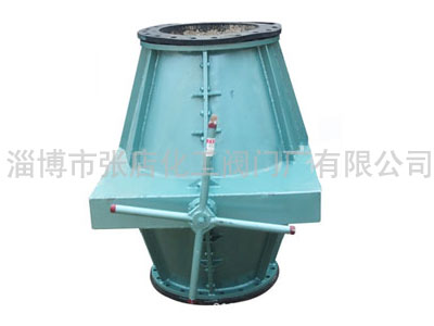 礦山膠管閥:JG41X-1.0鋼板管夾閥